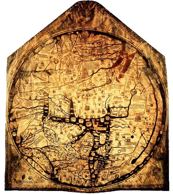 Hereford Mappa Mundi 1300